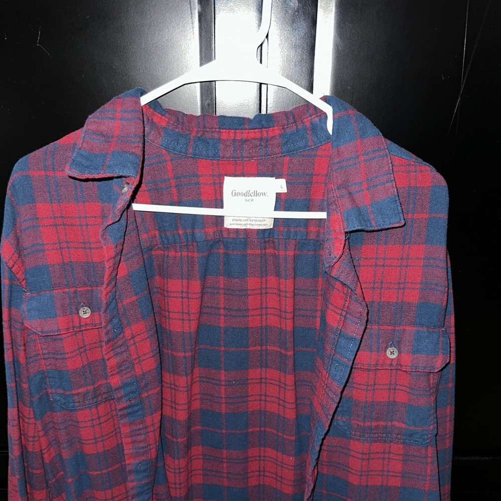 Men’s Goodfellow Flannel 
Size Large